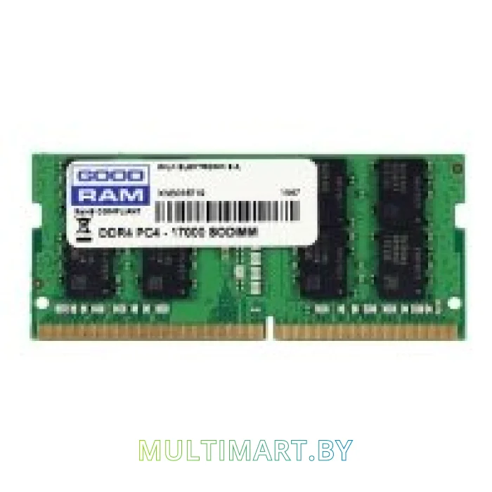 Оперативная память GOODRAM 4GB DDR4 SODIMM PC4-17000 (GR2133S464L15S/4G)